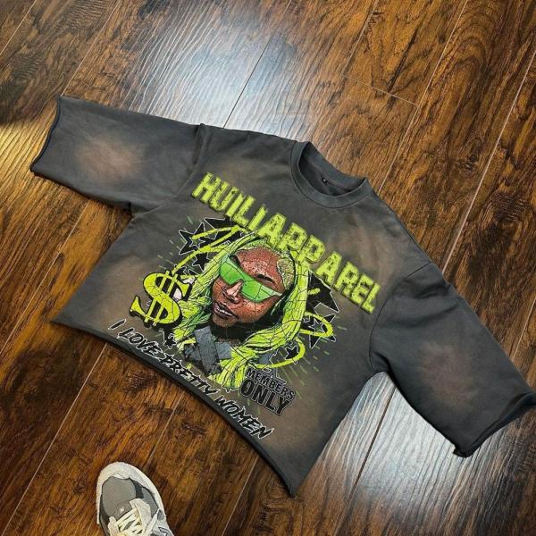 T-shirt masculino com etiquetas personalizadas S-5XL ou tamanhos personalizados