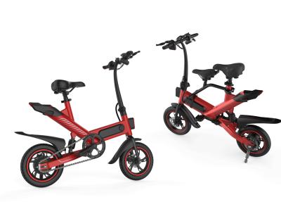 Micro Adult Folding Electric Bike 36V 10AH Lithium Battery Powered Eco - Friendly