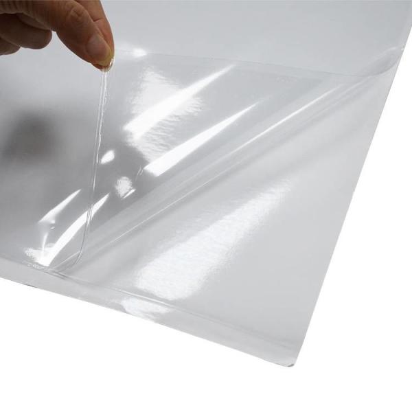 Reusable Transparent PVC Wall Document Holder A4 Horizontal Vertical