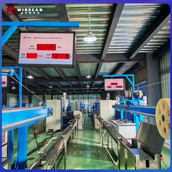 WRK-50 Loose Tube Extrusion Line | High-Speed Optical Fiber Cable Manufacturing