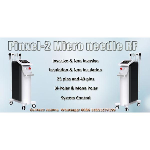 +CE New Microneedle RF/Fractional RF Microneedle Machine/with Insulated needle tips