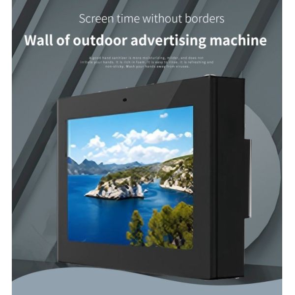 43 inch wall mounted high-definition lcd screen for advertising outdoor price