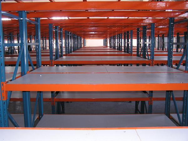 Manual Handling Medium Duty Longspan Shelving Units For Equipment Storage