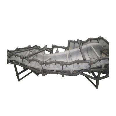 Aluminum A356 Rotational Molding Molds , Kids Indoor Plastic Slide Playground Mold