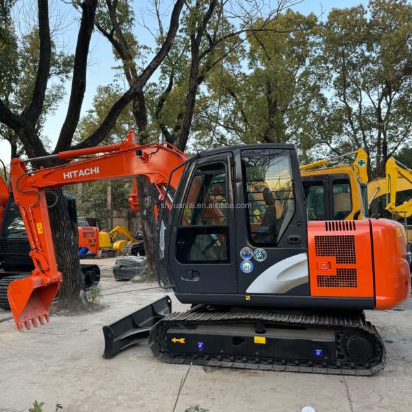 Excavateur Hitachi ZX60 avec moteur ISUZU haut confort haute sécurité et précision