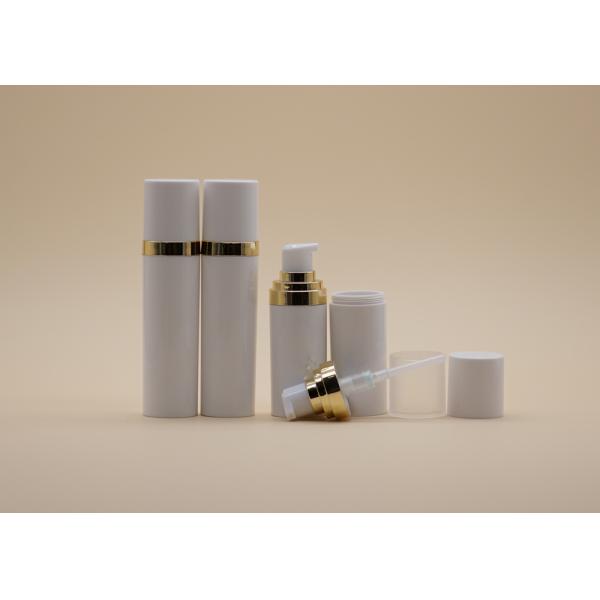 Botellas plásticas recargables del espray de la bomba de tornillo para los envases poner crema cosméticos