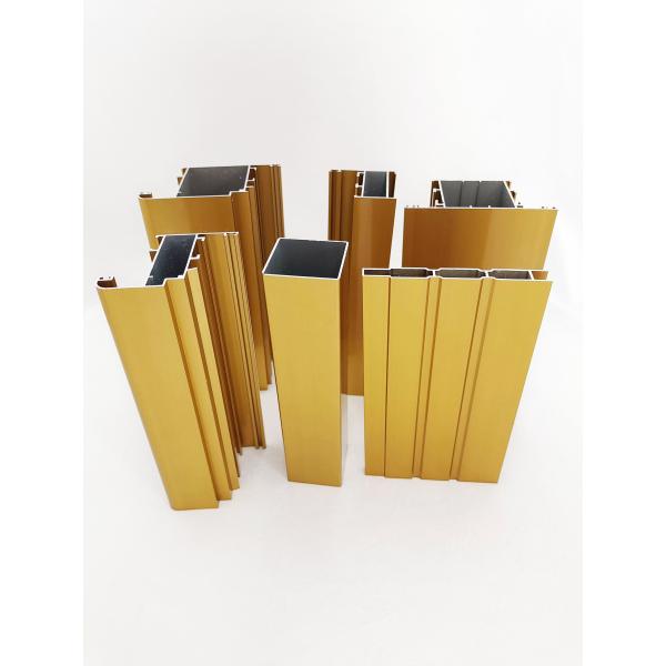 T3 Modern Extruded Aluminum Door Profile Anodizing Sectional