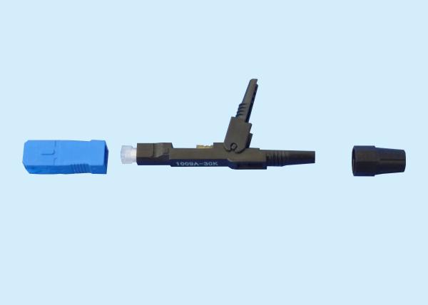 SC Field Installable Fiber Optic Connectors Enbedded Type For Indoor Cable