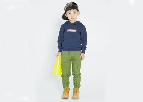 95% Cotton 5% Elastane Boys Pullover Sweater , Boys Hooded Sweater Size 7