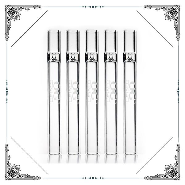 4 Inches Glass Chillums For Smoking Pipes Thick TubeClear Pipe