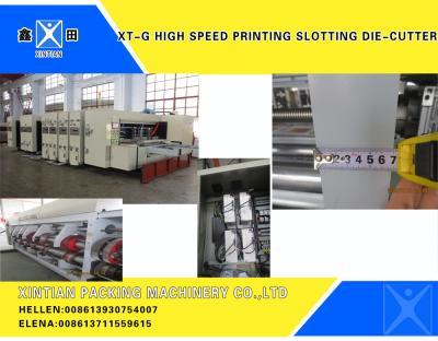 Automatic Corrugated Carton Making Machine Slotter Die Cutter Lead Edge Feeding
