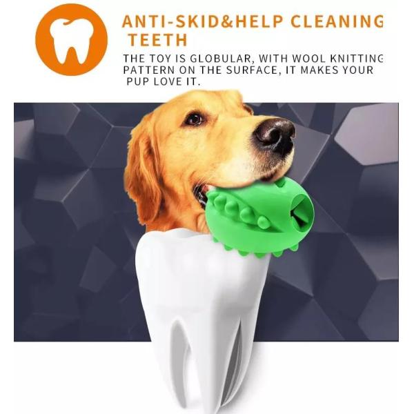 Teeth Cleaning Molar Chewing 18.5kg Treat Ball Cute Pet Toys