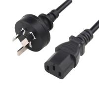 7.5A 10A 250V AU Austrália Padrão SAA Cordão de alimentação aprovado AC Cabos de extensão de fio Elétrico Plug Cabos de alimentação