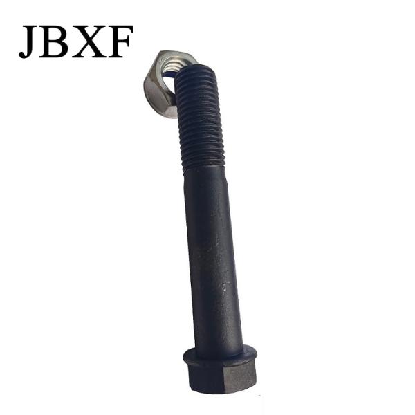 High Strength Carbon Steel Hexagon Bucket Tooth Bolt Grade 8.8 With Full And Half Tooth And Fine