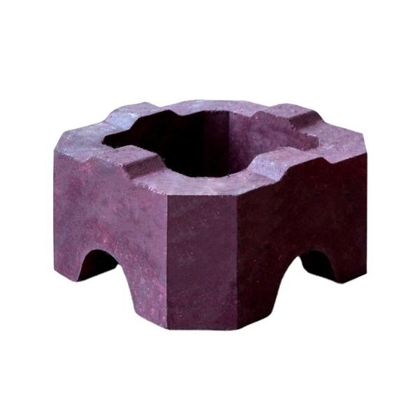 MgO Chromium Corundum Refractory Material Ceramic Catalytic Converter Substrate with 80% Al2O3 Content