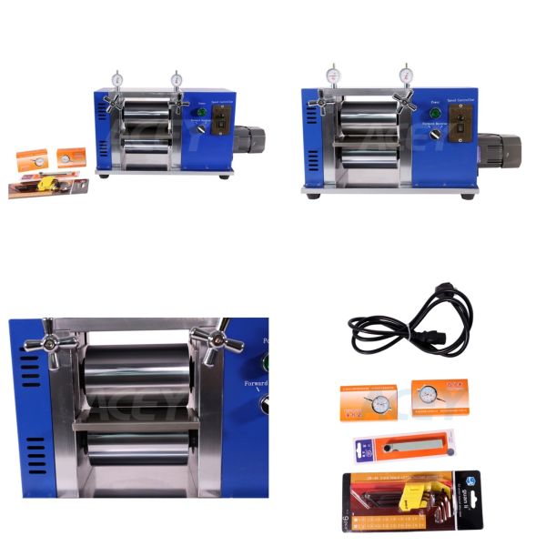 Electric Vertical Battery Electrode Calendering Rolling Press Machine