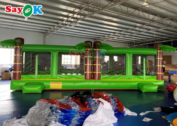 Brinquedos infláveis para o exterior para crianças Brinquedos infláveis de voleibol casa de salto brinquedos infláveis de trampolim
