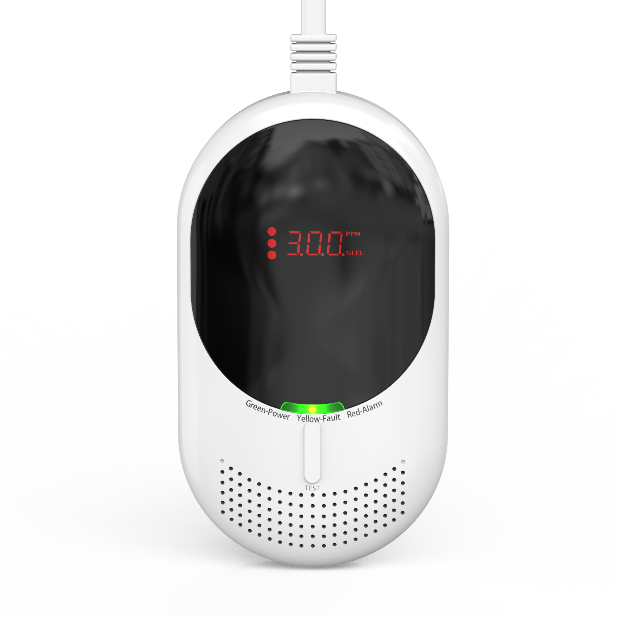 LCD Display Carbon Monoxide Gas Detectors