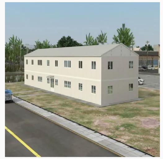 40ft 20ft Mobile Prefabricated Dormitory Container Offices Family Apartments