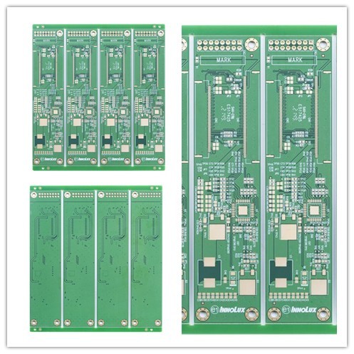 Маска встали на сторону двойником, который зеленая припоя PCB класса 3 IPC золота погружения 4mil 1.6mm