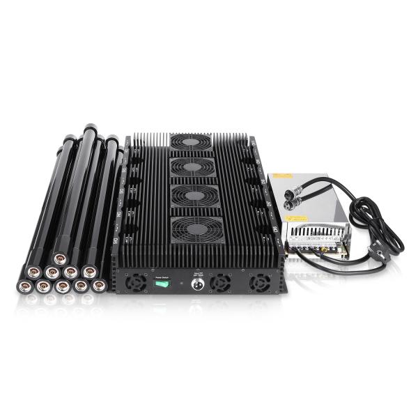 High quality 10 antennas jammer ,blocking 2G,3G,4G,5G,WIFI ,cover range up to 150m