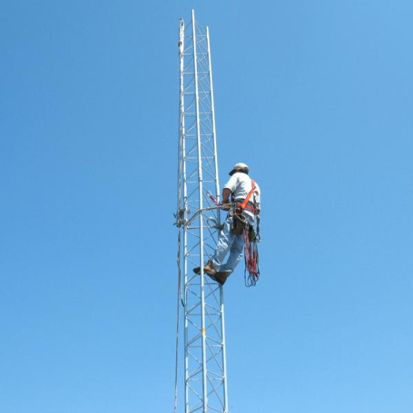 Galvanized Steel Four Legs Lattice Mast Observation Tower 20-30m