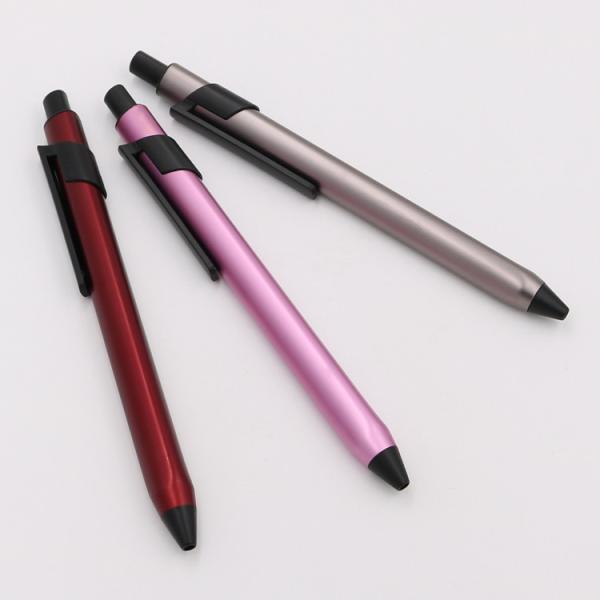 Business Metal Ball Pen 1.0mm Hotel Office Press Signature Pen Custom Logo
