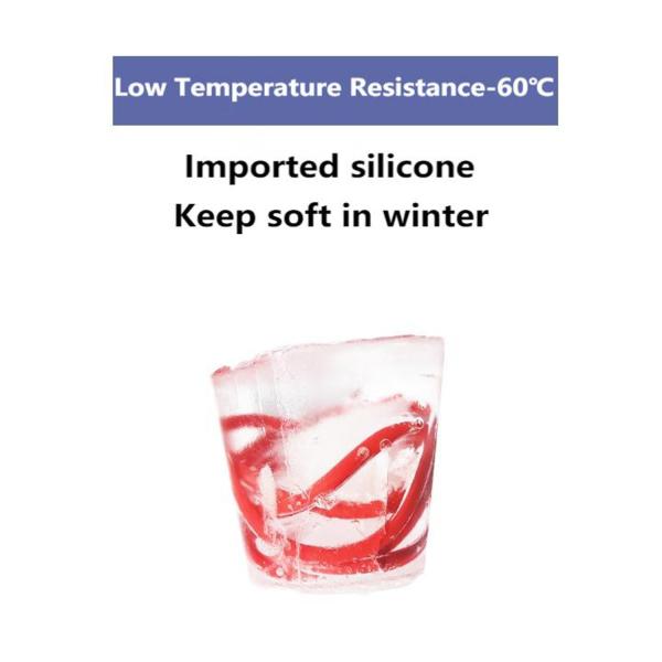 Cabos de alta temperatura de calibre 4 fio de silicone fibra de vidro fio de aquecimento isolado OEM aceito