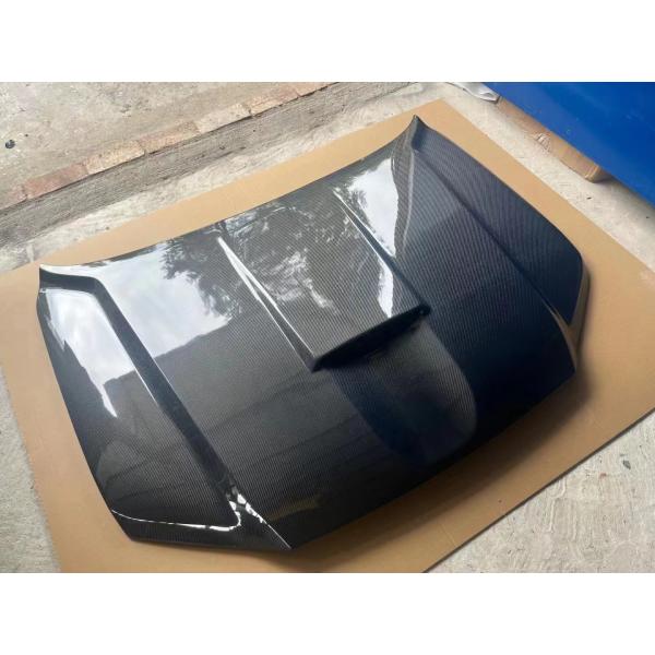 Lightweight 160*150*30 Carbon Fiber Hood for Toyota Land Cruiser LC200 Open Hole Design