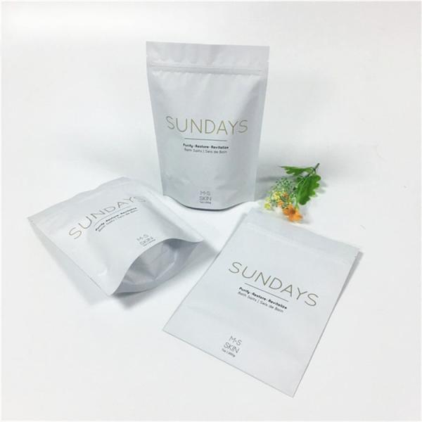 Stand Up Packaging Bags for Bath Salts Body Scrub Packaging Bags