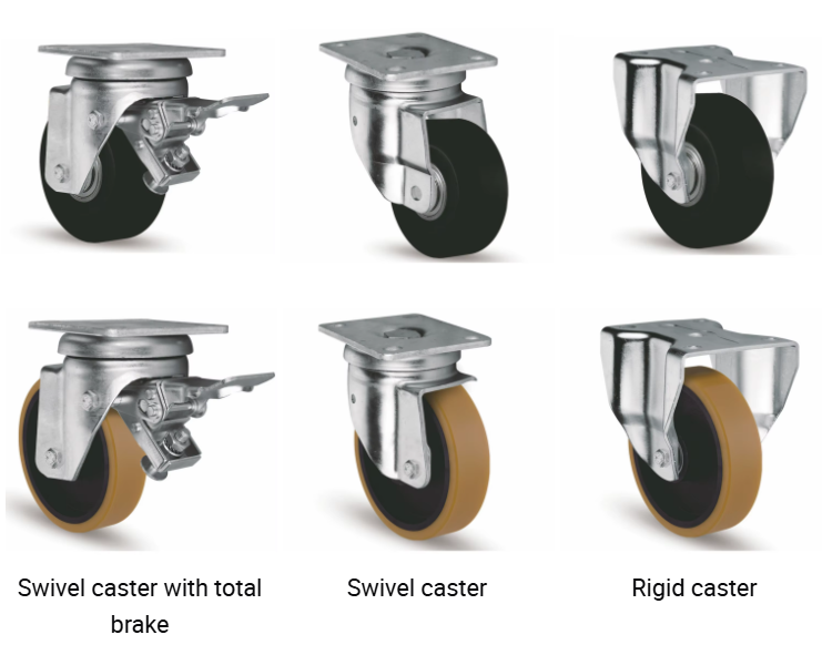 Heavy Duty 5 / 6 / 8 / 10 Inch Industrial PU Caster Wheels – High Load Mobility Solution