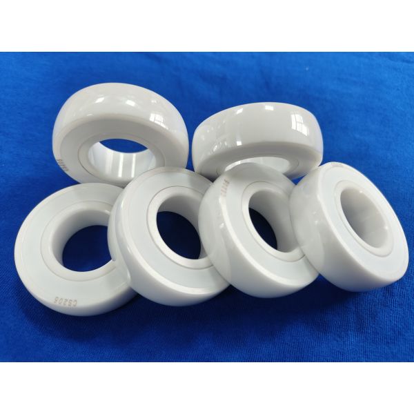 HIP Sintering ZrO2 Full Zirconia Ceramic Ball Bearing with PEEK Cage PTFE Seals and P6/P5 Grade Precision