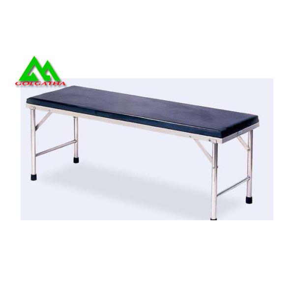 Hospital Medical Examination Table , Patient Examination Bed Back Adjustable