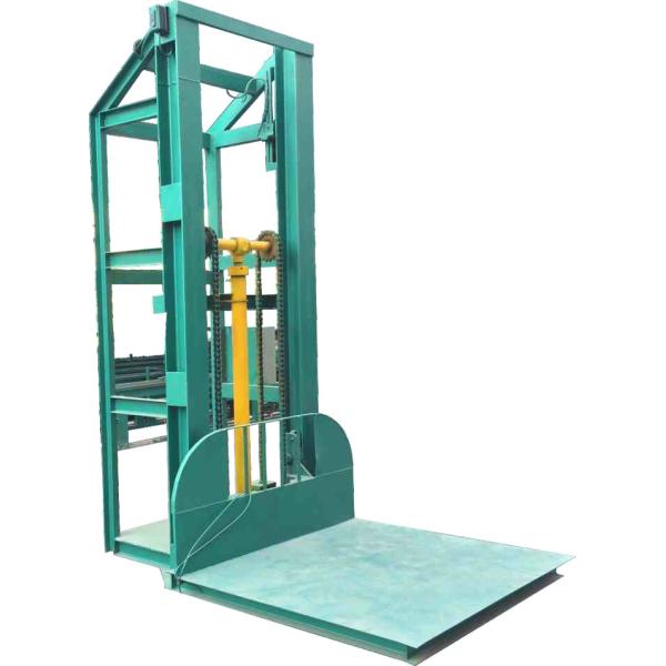 HL Brass Bar Hydraulic Platform Lift Steel Silver Up 20cm/S Down 30cm/S Load 800