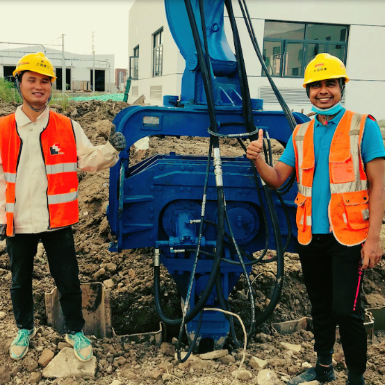 Palplanche ferroviaire de travaux de construction jusqu'à 15 mètres