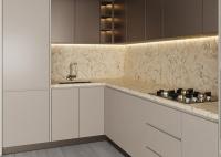 Nouvelle conception modulaire moderne du buffet 2022 avec le dessus en pierre de quartz