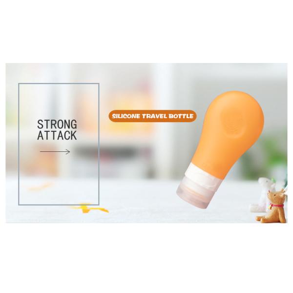 Бутылки перемещения силикона 37g Eco дружелюбные не токсические небольшие