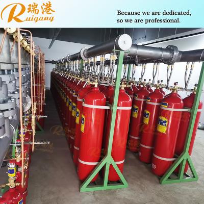 FM 200 Steel Fire Extinguishing Piping System With Automatic / Electrical / Mechanical Emergency Manual Starting