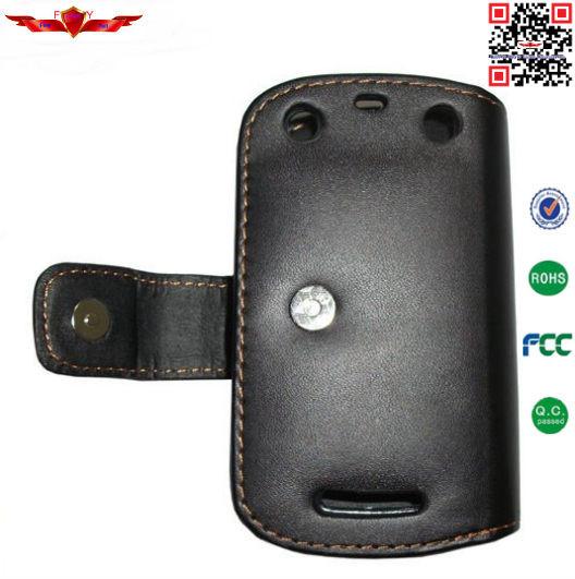 100% Qualify PU Flip Wallet Leather Cover Cases For Blackberry 9360
