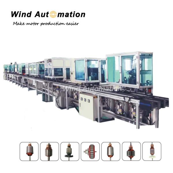High Automation Armature Porduction Machine Mass Production Assembly Line