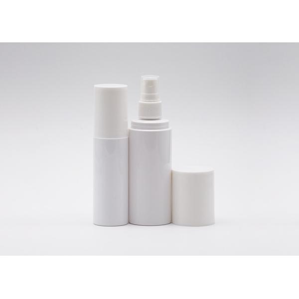 Таможня логотипа бутылки 30ml 60ml спрейера цилиндра пластиковая белая
