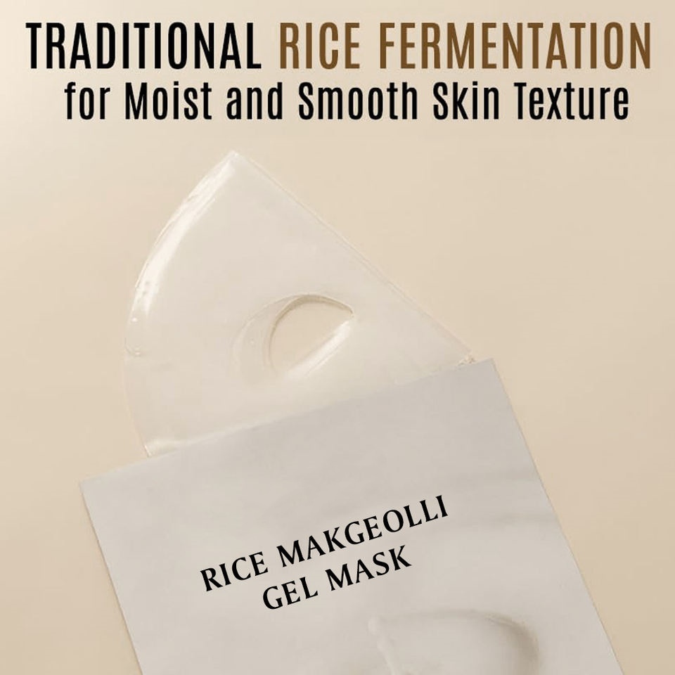 OEM ODM Korean Brand facial mask Rice gel Tablets facial mask Skin Care Moisturizing Firming Brightening facial mask Skin Care Products