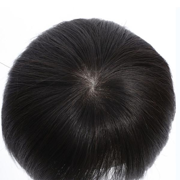 Good Women's Real Hair Toupee with Full Hand Made Technique and Thin Skin Silk Openings