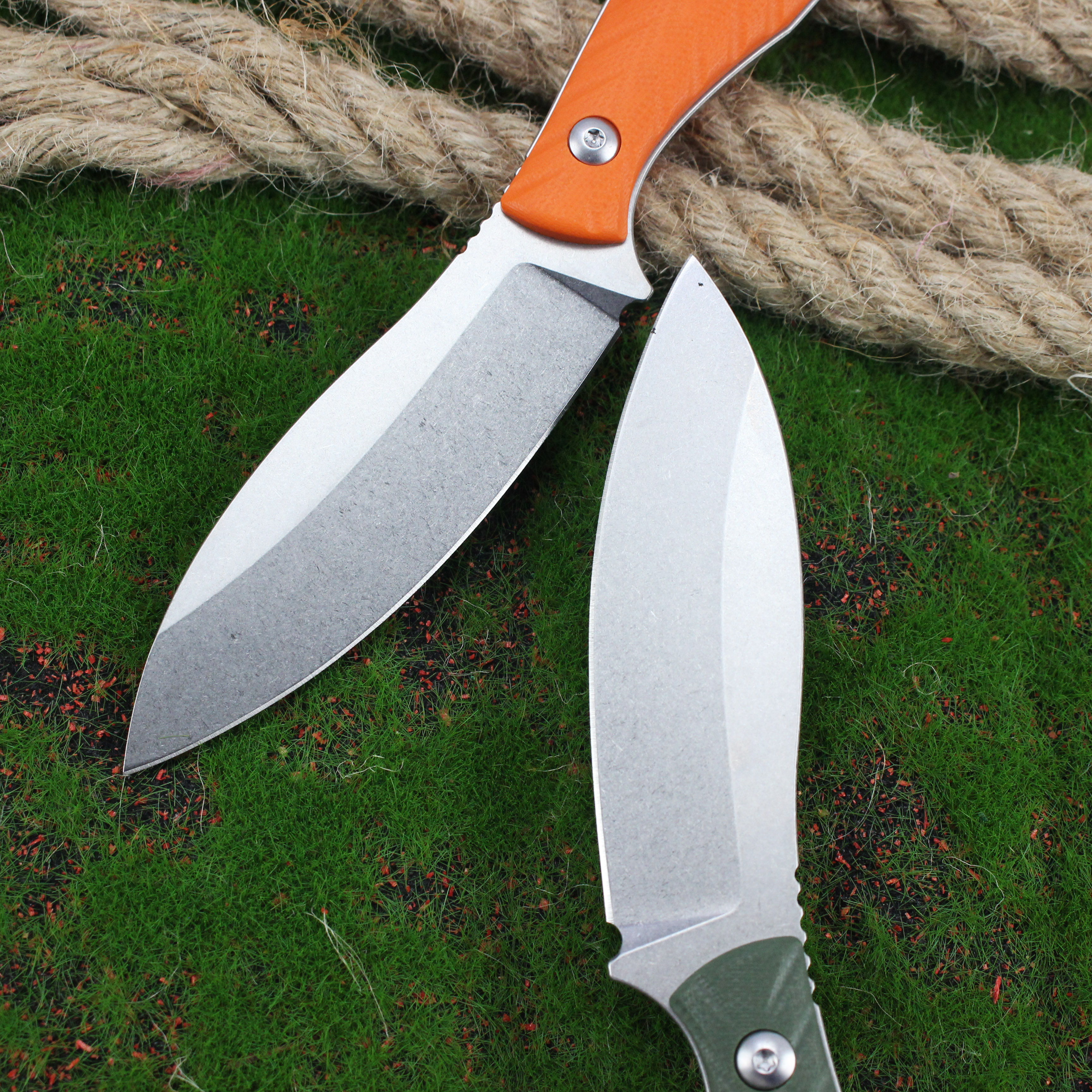 GT0196 Fixed Blade Knife Hunting Knives G10 Handle14C28N Blade Tactical Knives Tunafire