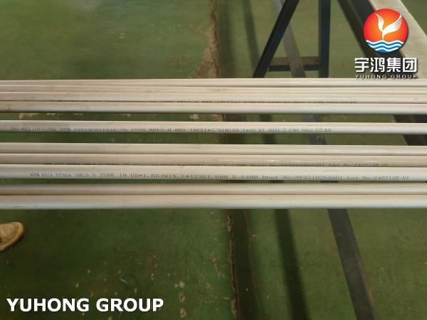 ASTM A213 TP304 Stainless Steel Seamless U Tube For Industrial Heat Exchangers