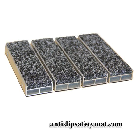 Heavy Traffic Non Slip Aluminum Floor Mat 10mm - 20mm Depth