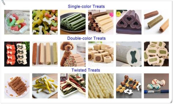 Pet Dog Cat Treats Chews Snacks Food Making Machine