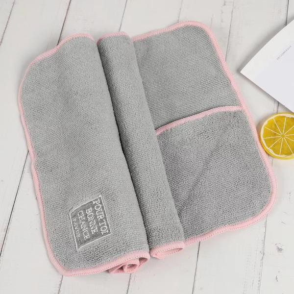 Soft Pet Microfiber Towel Absorbent Quick Drying For Dog Bath Cleaning