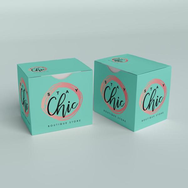 Customized Size Kraft White Cardboard Paper Folding Box for Packaging Cosmetic Gift