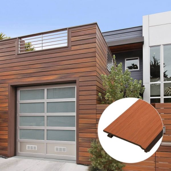 High Impact Waterproof WPC Cladding Withstands Severe Storm Environments